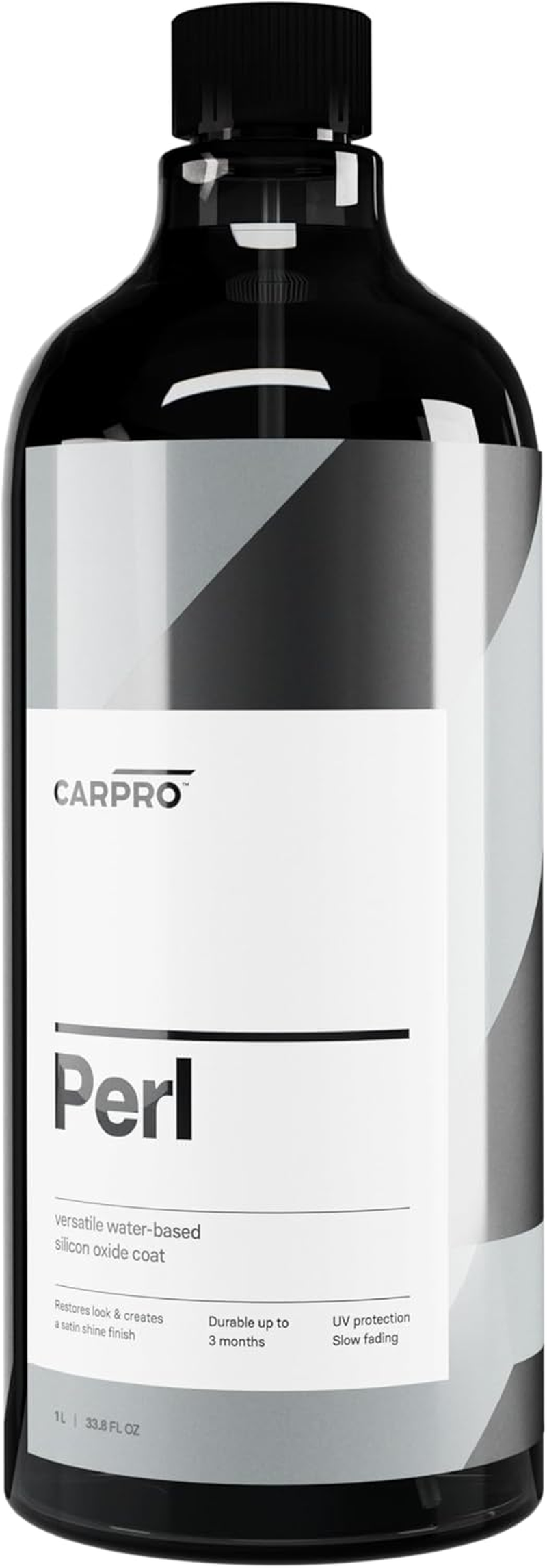 CARPRO PERL Plastic & Rubber Protectant - [Plastic, Engine, Rubber, Leather] - Concentrated Tire Dressing, Water Based UV Protection, Satin Finish - 1 Liter (34Oz)