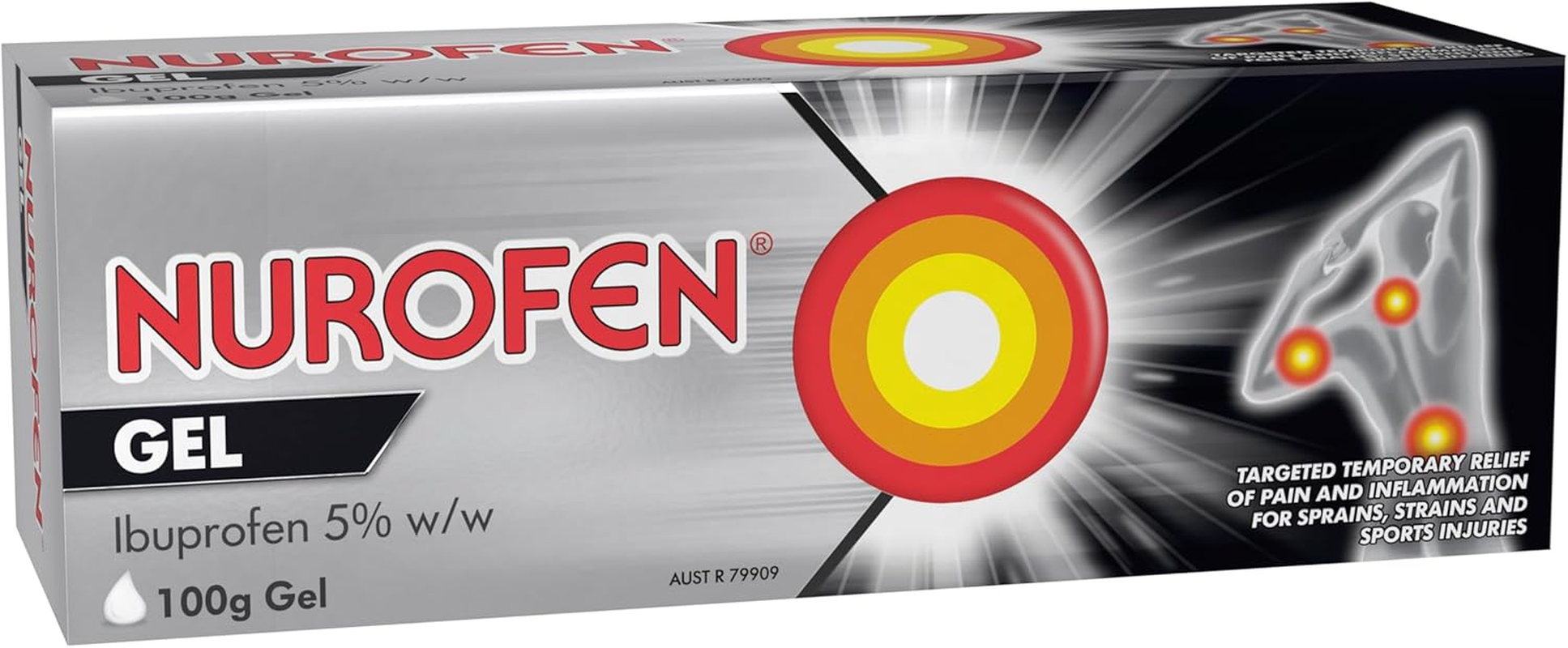 Nurofen Gel Topical Pain Relief, 100G image number 4