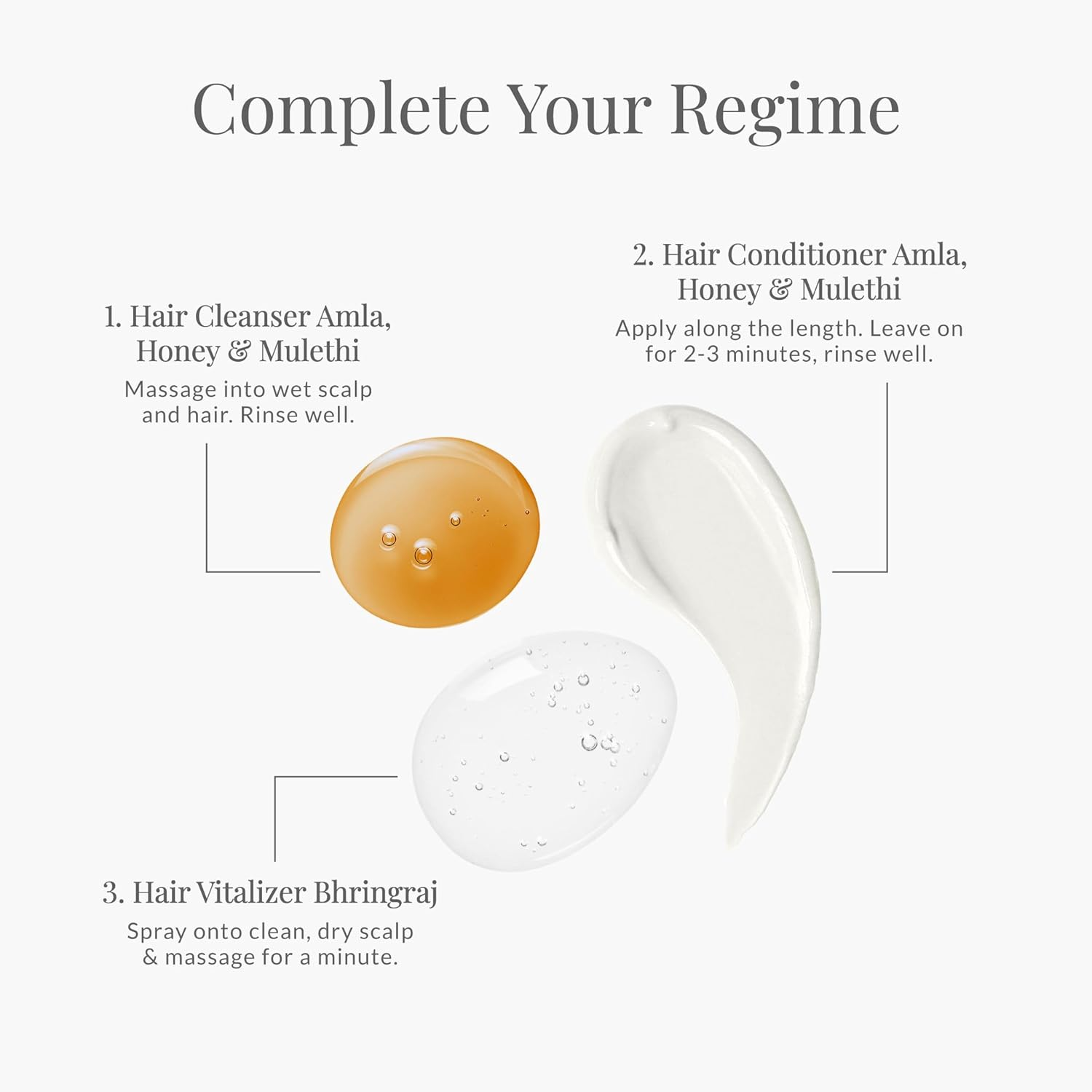 Forest Essentials Hair Conditioner, Amla, Honey and Mulethi, 200Ml image number 2