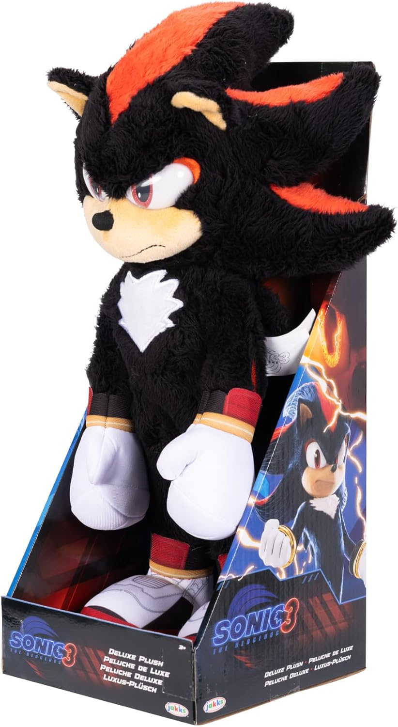 Sonic 3 Movie- 13" Deluxe Plush - Shadow image number 3
