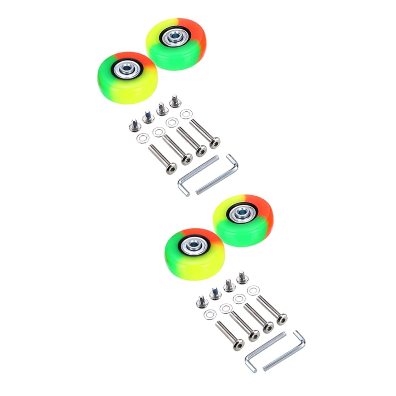 Mobestech 4 Sets Suitcase Wheels Luggage Wheels Replacement for Travel Suitcase Luggage Travel Gear image number 6