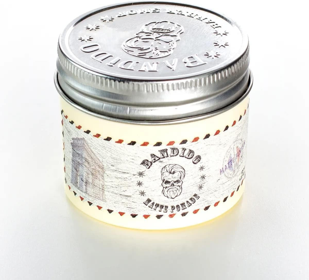 Bandido Matte Finish Pomade Original (125 Ml) Easy to Style, for Your Perfect Hairstyle, Elegant Matt Effect, Hair Wax, Hair Wax, Styling Pomade