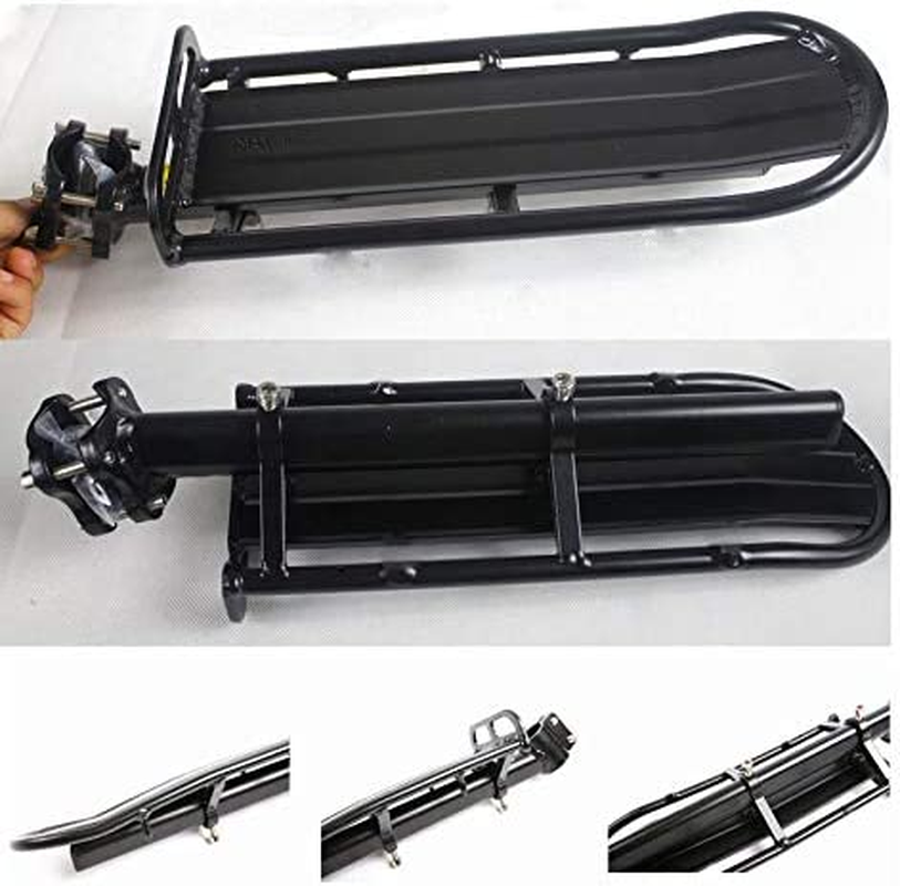Threeh Retractable Bike Luggage Cargo Rack Aluminum Alloy Bicycle Luggage Carrier BK41 image number 2