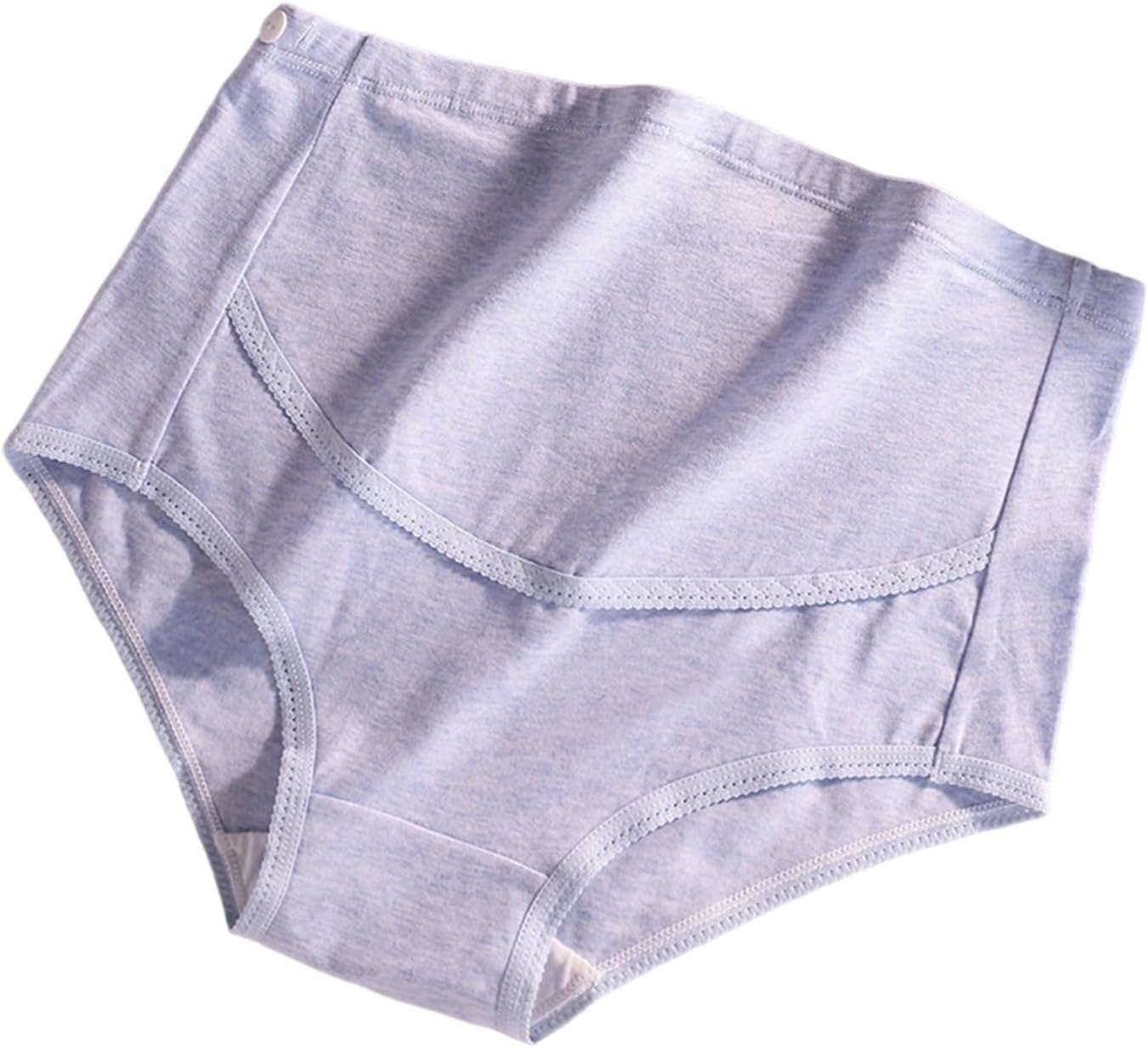 Breathable Cotton Pregnancy Panties Seamless Design Adjustable Elastic Comfort Waistband for Expecting Mothers Adjustable Belly