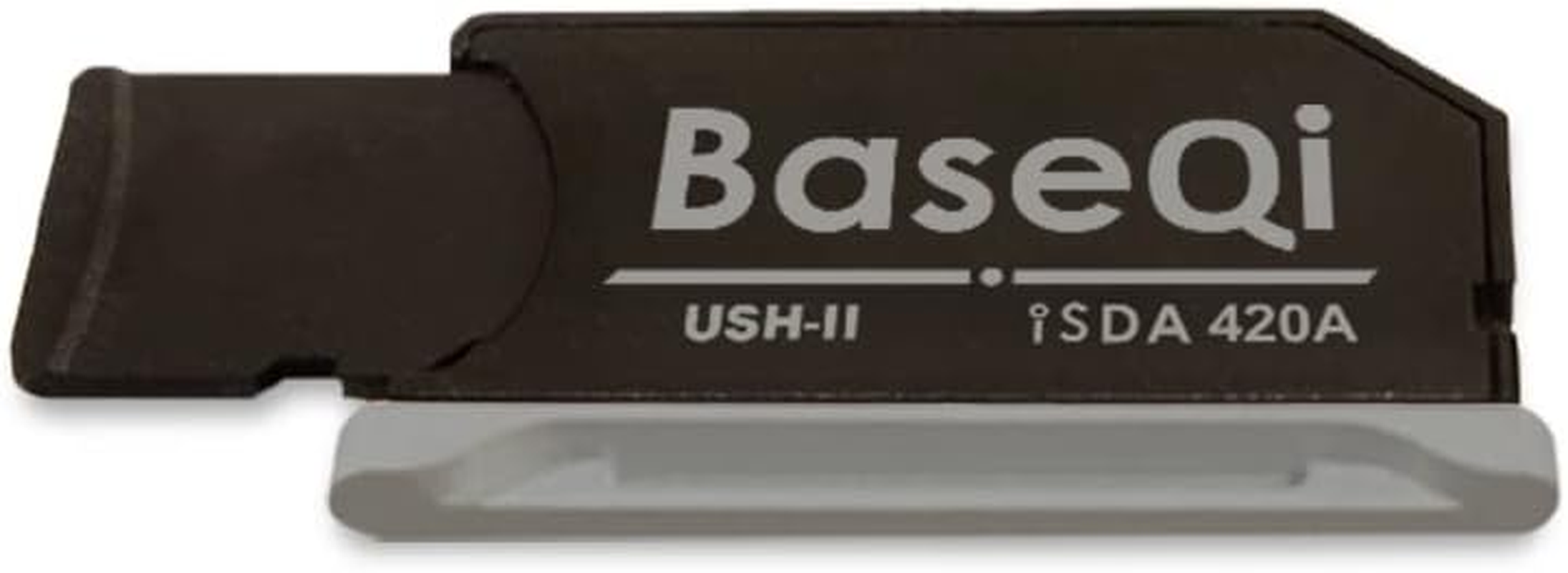 BASEQI UHS-II Aluminum Microsd Adapter for 2021 M1 Macbook Pro 14 & 16&rdquo; (Adapter with HDMI Dust Plug, Space Gray)
