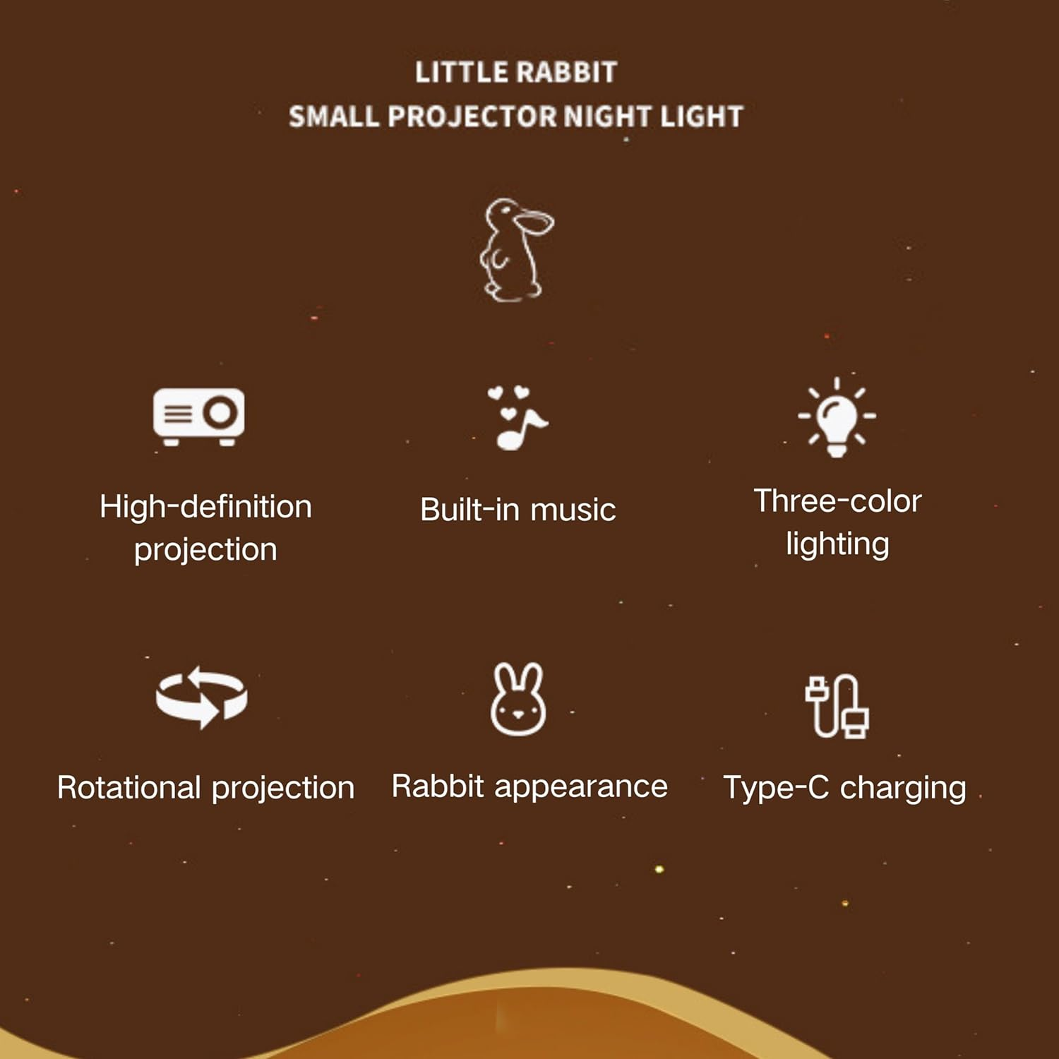 Night Light Space,Star Night Light Projector,Unicorn Night Light 4 in 1 Toys for Kids Children 2-8 Year Old Boy or Girl,Glow in the Dark,Kids Room Decor (Set A) image number 2