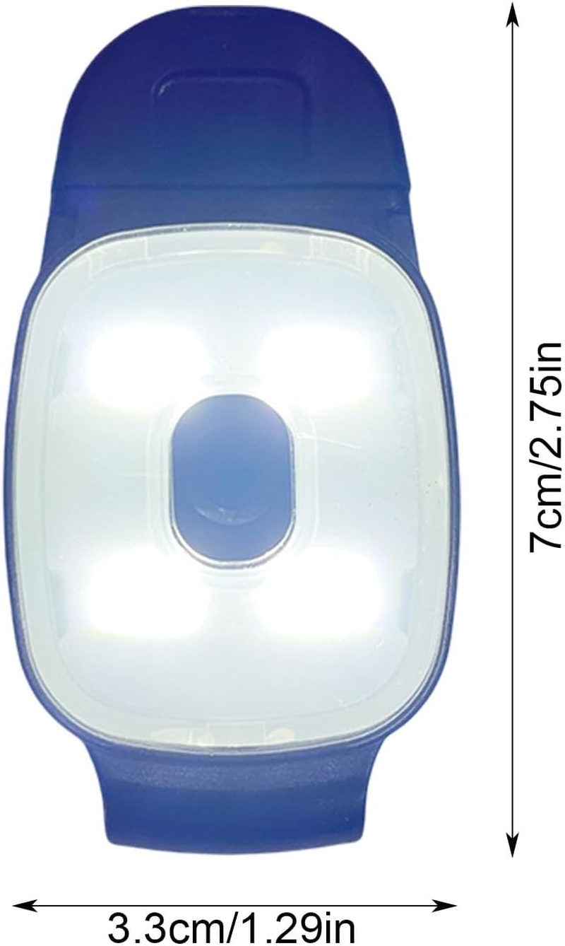 Wearable Running Lights | Clip Rechargeable Safety Lights,Wearable Hands-Free Jogging Light, Portable Running Light for Outdoor Activities - Red Light image number 7