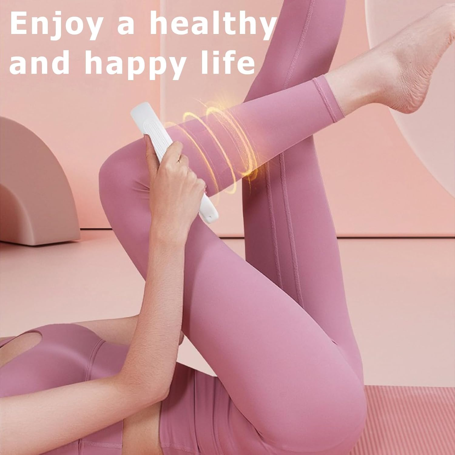 Anti Cellulite Massager Roller Machine, Lymphatic Drainage Massager for Thighs, Legs & Buttocks, Leg Roller Fascia Massage Tool for Lymphatic Drainage & Deep Tissue Therapy, Muscle Relaxation image number 3