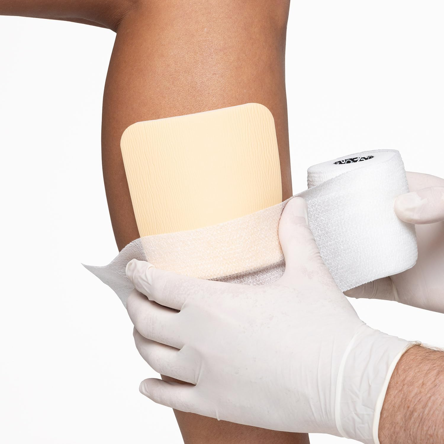 MEDSTOCK Foam Non-Adhesive Dressing Multipack - 10Cm X 10Cm - 2Pcs image number 4