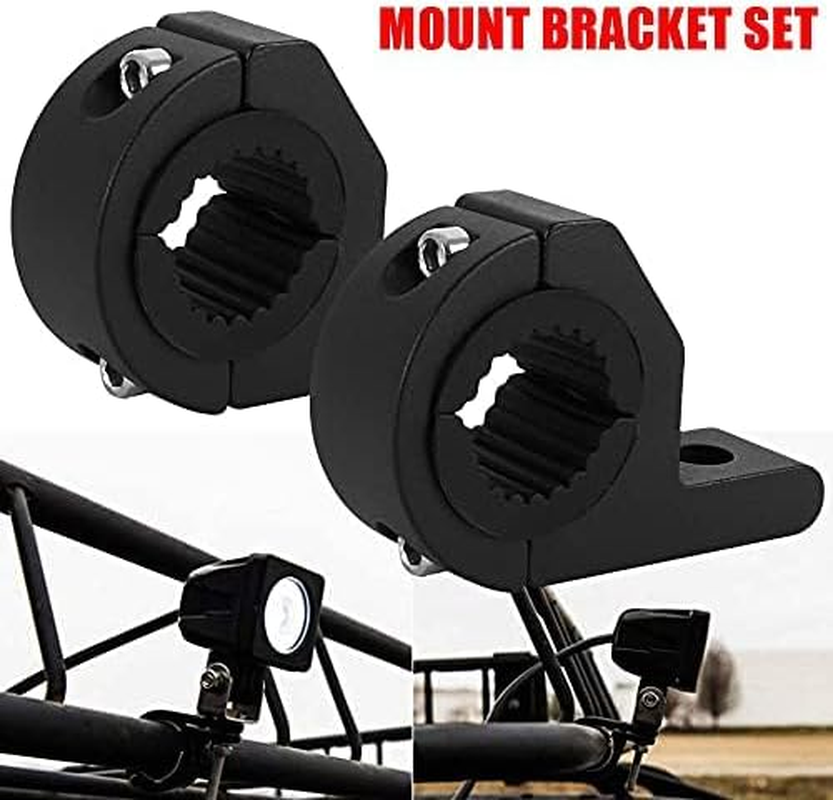 2Pcs Universal Offroad Led Light Mounting Kit, 19-30MM Tube Clamps for Off-Road Truck UTV ATV image number 6