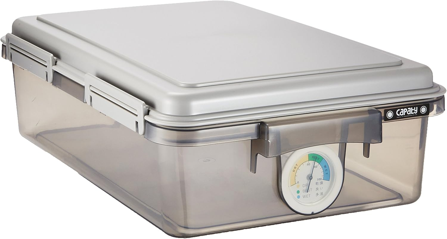 Nakabayashi DB-11L-N Capacati Dry Box, Moisture-Proofing, Camera Storage, 3.1 Gal (11 L) Gray image number 3