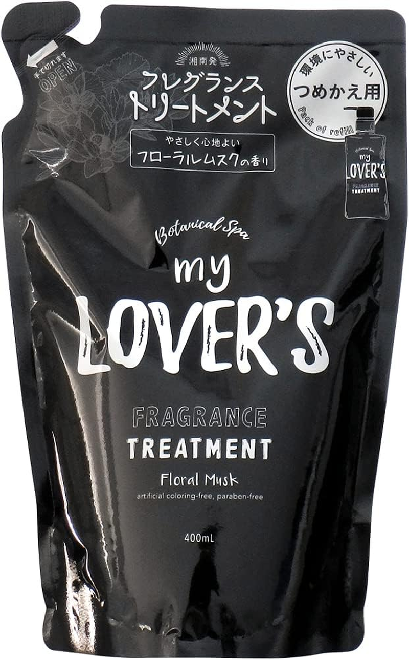 Infinity My LOVER'S BT Shampoo Floral Musk Scent Refill 13.5 Fl Oz (400 Ml) Made in Japan image number 3