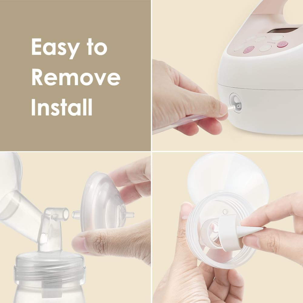 Maymom Pump Parts Compatible with Spectra S1 S2 9 plus Breastpump Replace Backflow Protector Membrane Duckbill Valve Tube Not Original Spectra Replacement Pump Parts image number 2