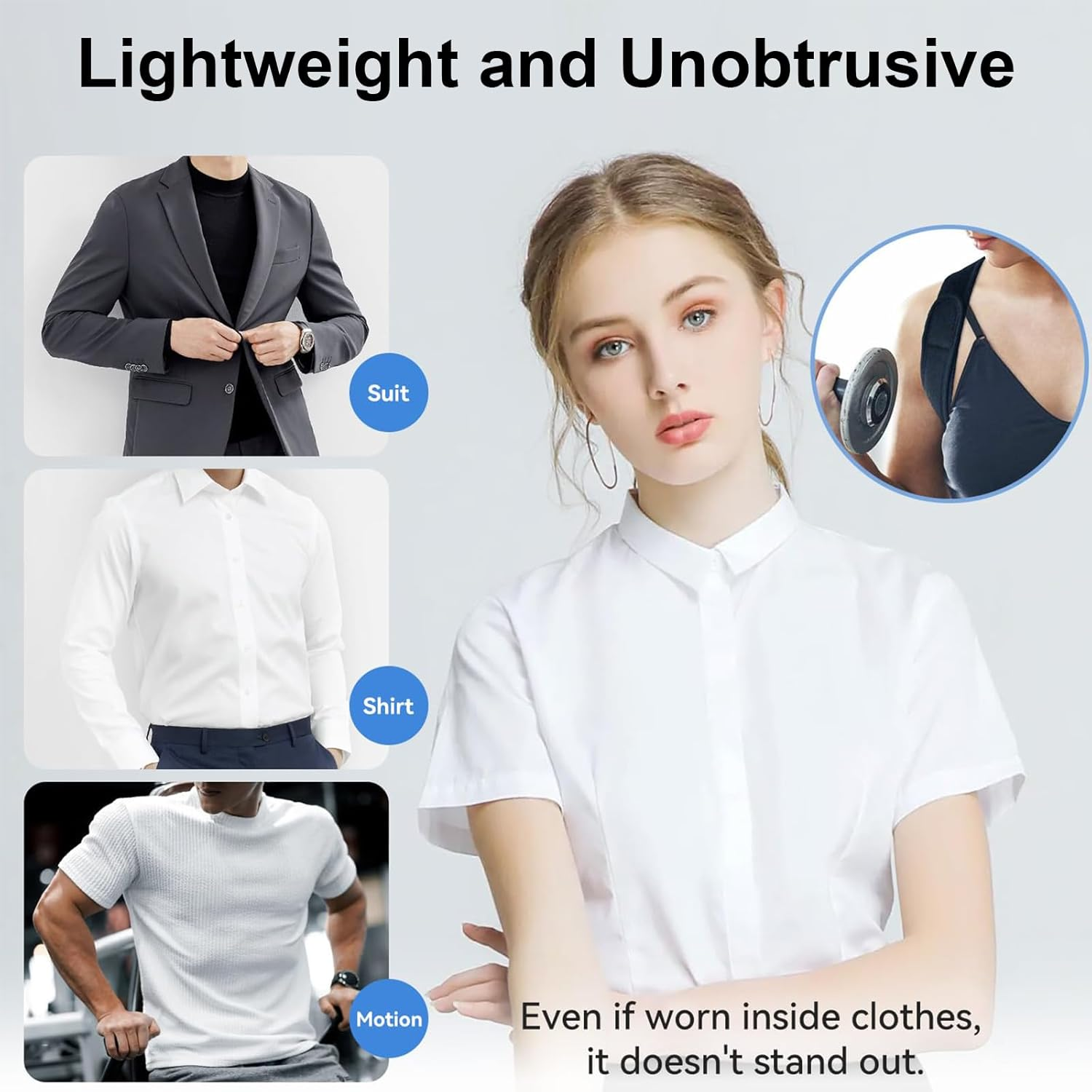 Posture Corrector for Men & Women &ndash; Adjustable Upper Back Brace for Spine Alignment, Shoulder & Neck Support &ndash; Breathable Back Straightener for Clavicle, Slouching & Posture Correction Pain Relief image number 3