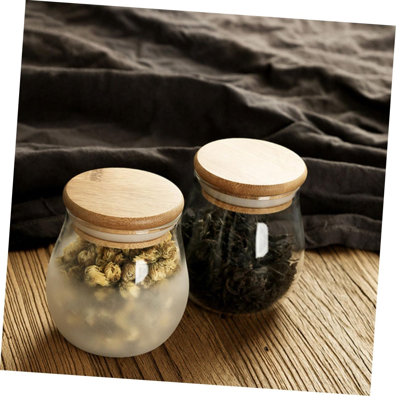 LABRIMP Tea Canister Storage Jar for Tea Leaves Multi-Purpose Jar for Home Party Shopping Mall image number 2