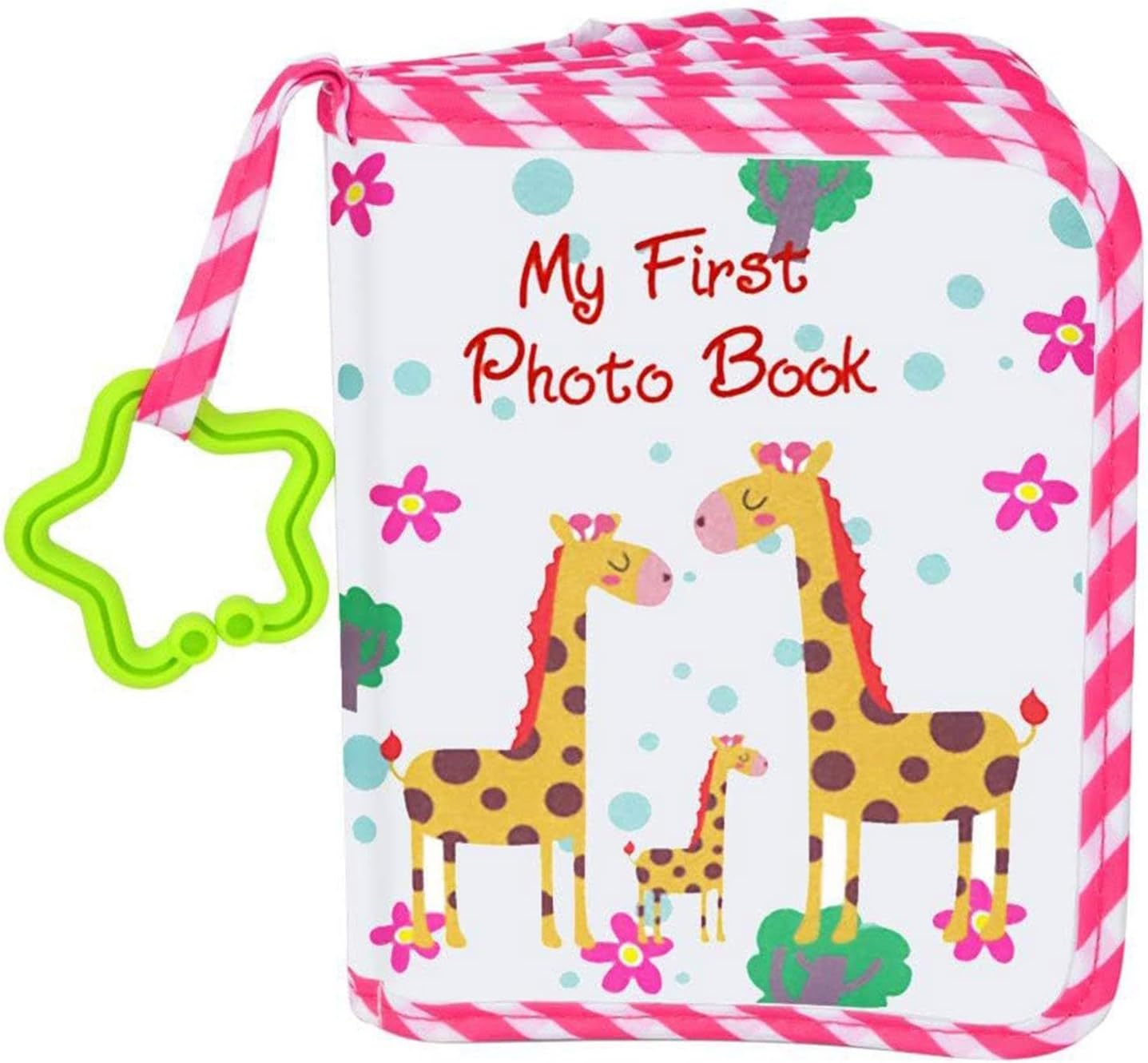 My Firsts Family Photo Album - Soft Cloth Book for Babies, Baby Record Album, First Photo Album for Baby Boys Girls Shower Parties image number 5