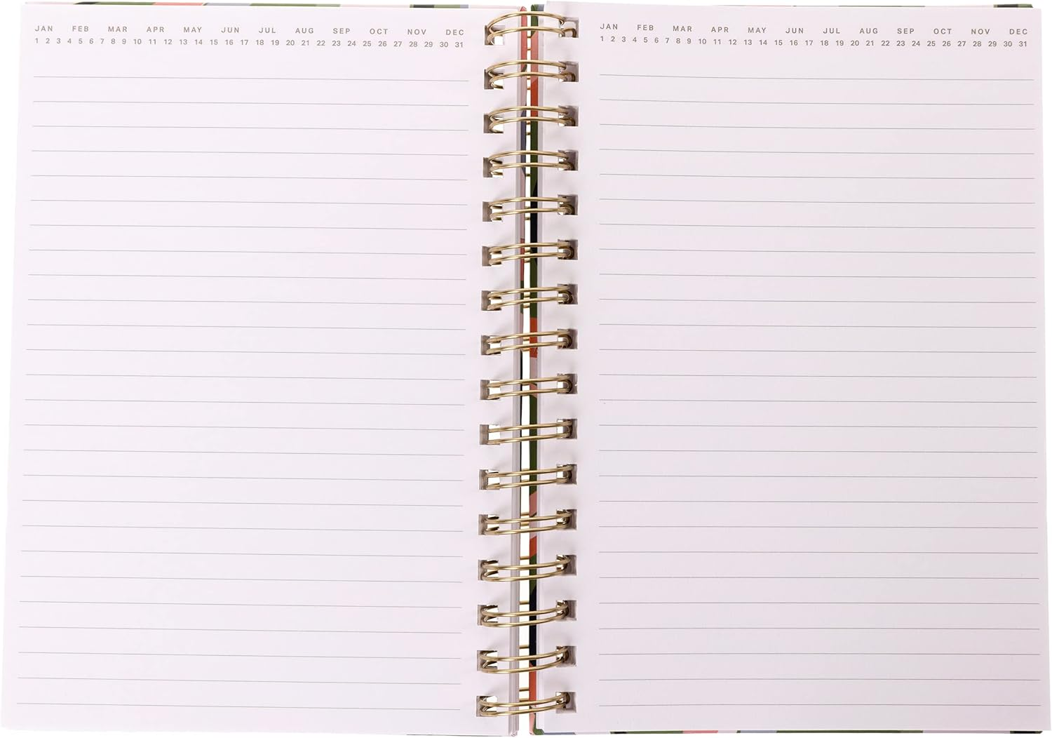 Graphique Hardbound Spiral Journal | Groovy Notes Design | Premium Paper | Notebook | Diary | Lists | Record Month and Date | Great Gift | 160 Ruled Pages | 6.25&rdquo; X 8.25&rdquo;