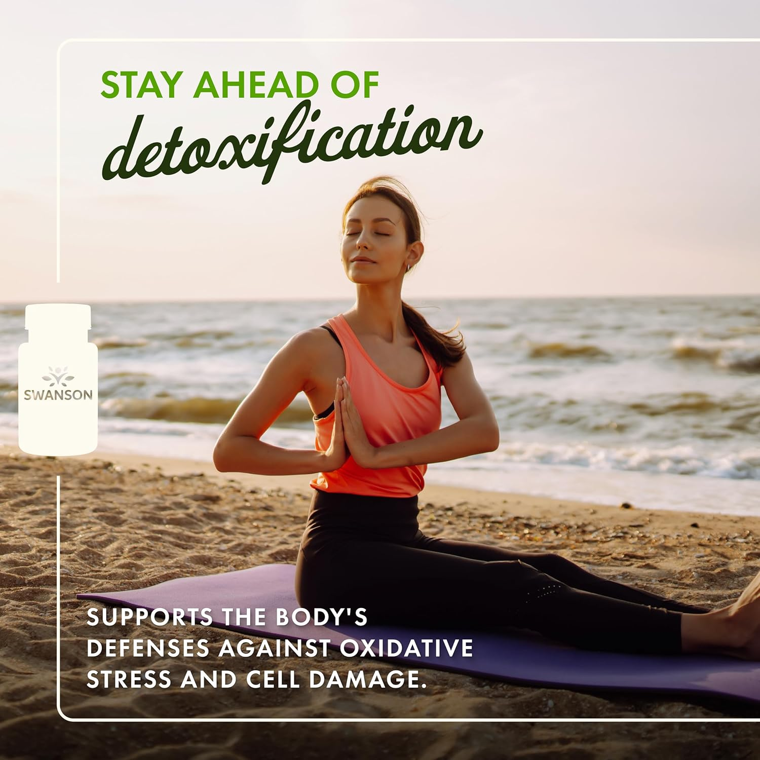 Swanson Greenfoods Formulas 100% Natural Sulforaphane 400Mcg 60 Veggie Capsules image number 1