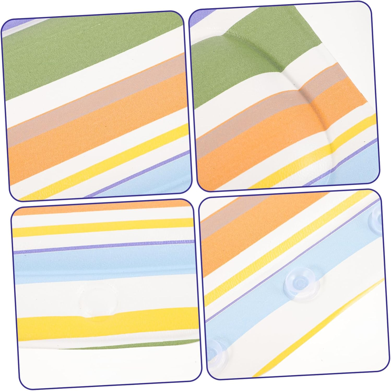 HAPINARY Luxury Bathtub Pillow Cups Neck Back Support for Spa Relaxation PVC Material for Longevity Bath Pillow for Tub image number 6