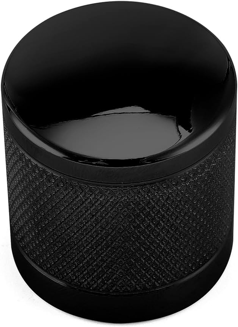 Wsays 4PCS Docking Hardware Cover Kit Knurled Magnet Caps Black Compatible with Harley Sportster XL Softail Dyna Touring Electra Glide Street Glide Road King 1994-2025 image number 4