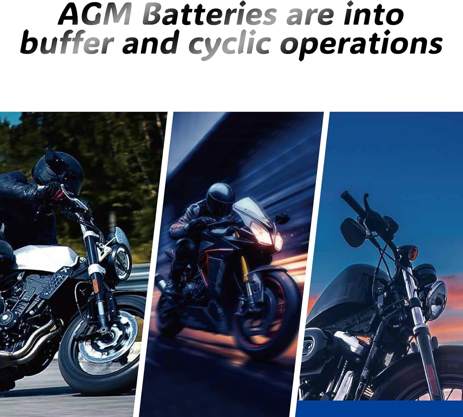 Altus 12V 12Ah AGM Motorcycle Battery Deep Cycle SLA Lead Acid Battery image number 5