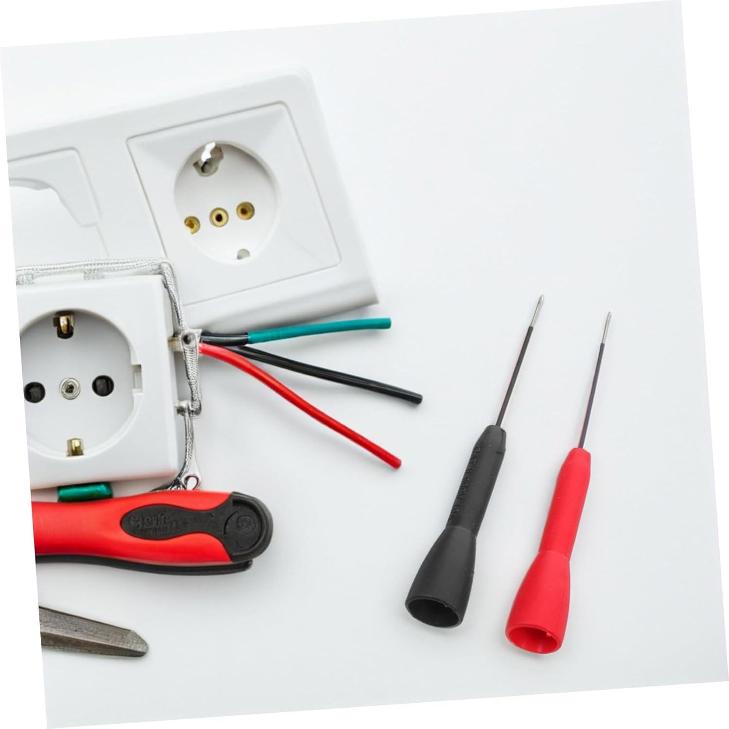 KICHOUSE High-Precision Multimeter Probes Wire Tester Back Probe for Automotive Digital Voltage Display Multimeter Accessories image number 5