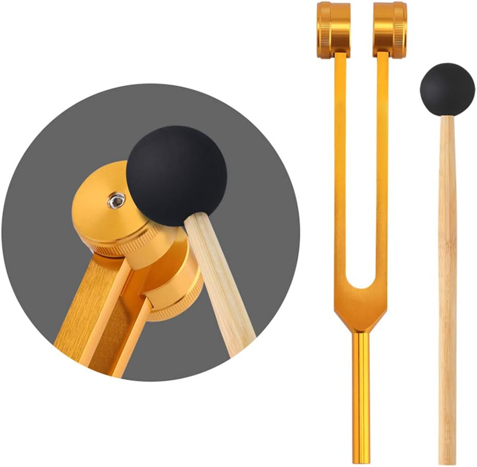 Mingzhe 128HZ Aluminum Alloy Tuning Fork Diagnostic Tool for Sound Healing Therapy Heal Care