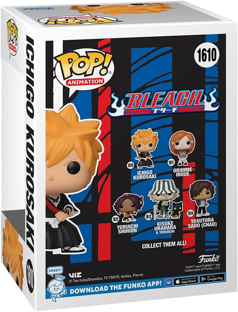 FUNKO POP! ANIME: Bleach - Ichigo (FB Shikai) (Styles May Vary) (MT) image number 1