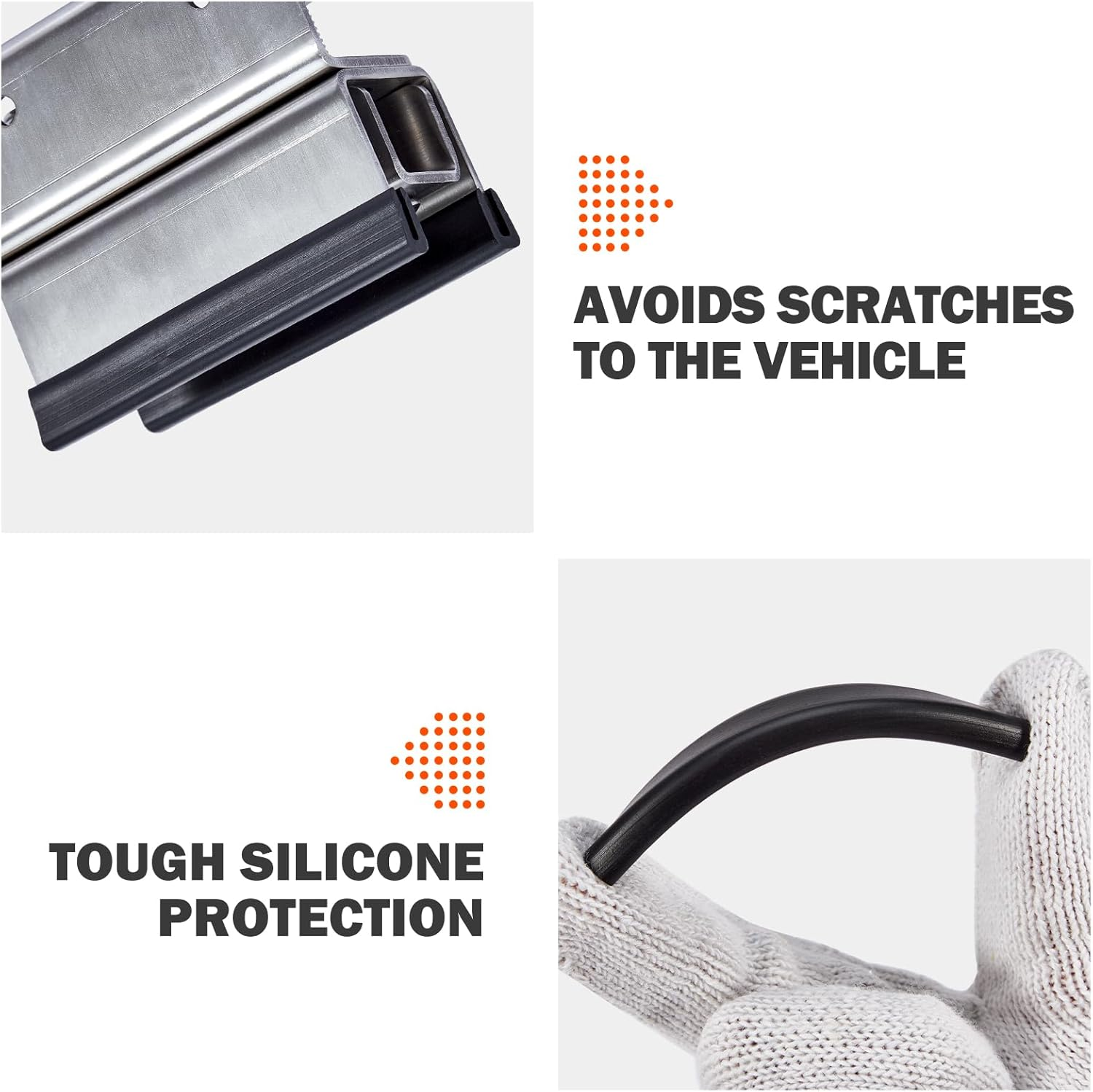 Gedlex Roof Rack Mounting Brackets, Roof Rack Mount Kit, 304 Stainless Steel Van Roof Rack for Promaster, Boxer, Jumper, Ducato 4 Piece image number 5