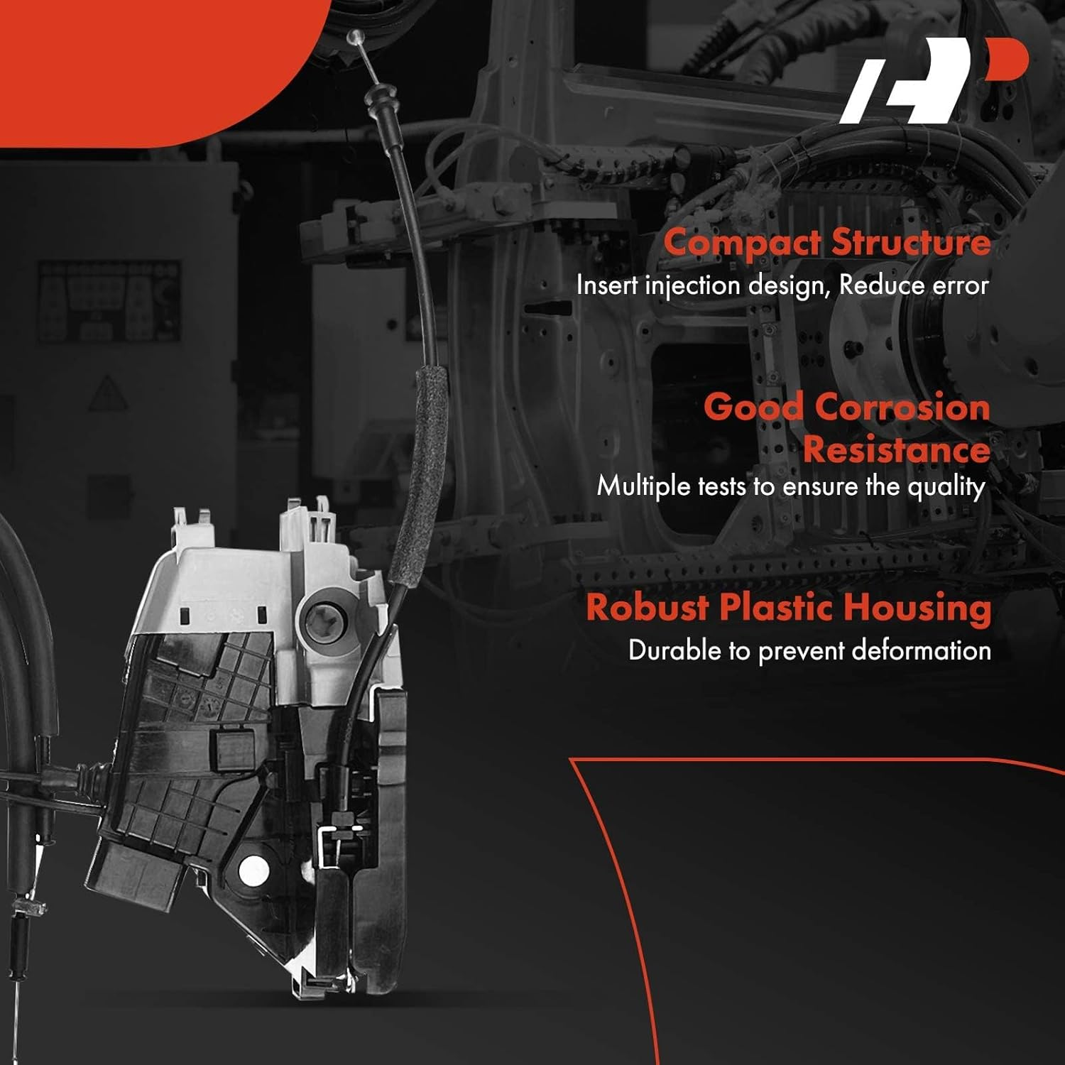 A-Premium Door Latch Lock Actuator Compatible with Hyundai Vehicles - Tucson 2016 2017 2018 2019 2020, Sport Utility - Front Left Driver Side, Replace# 81310-D3010