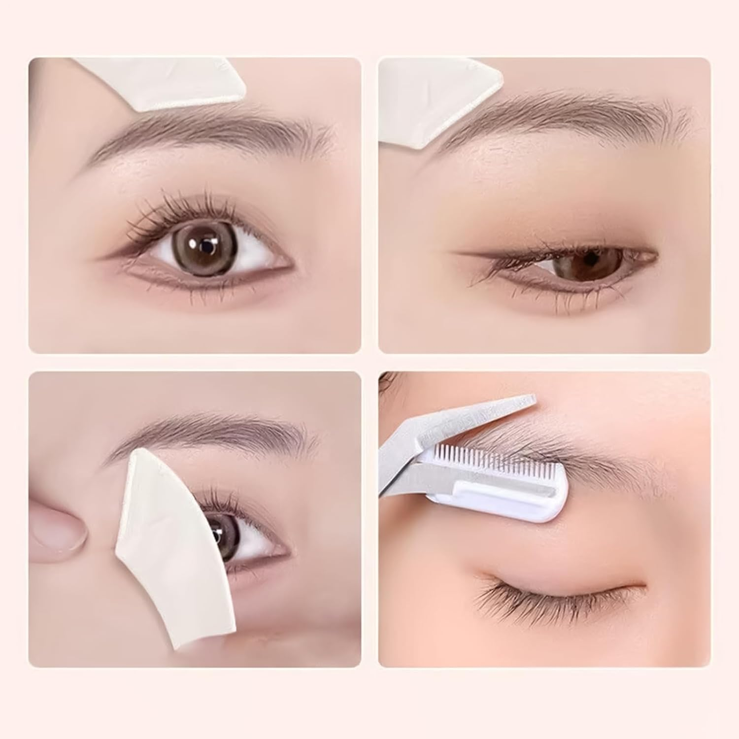 Eyebrow Scissors for Women, Professional Eyebrow Comb, Men'S Grooming Sets for Ladies Youth Girls Family Adults Grandma Mother Wife Friends image number 4