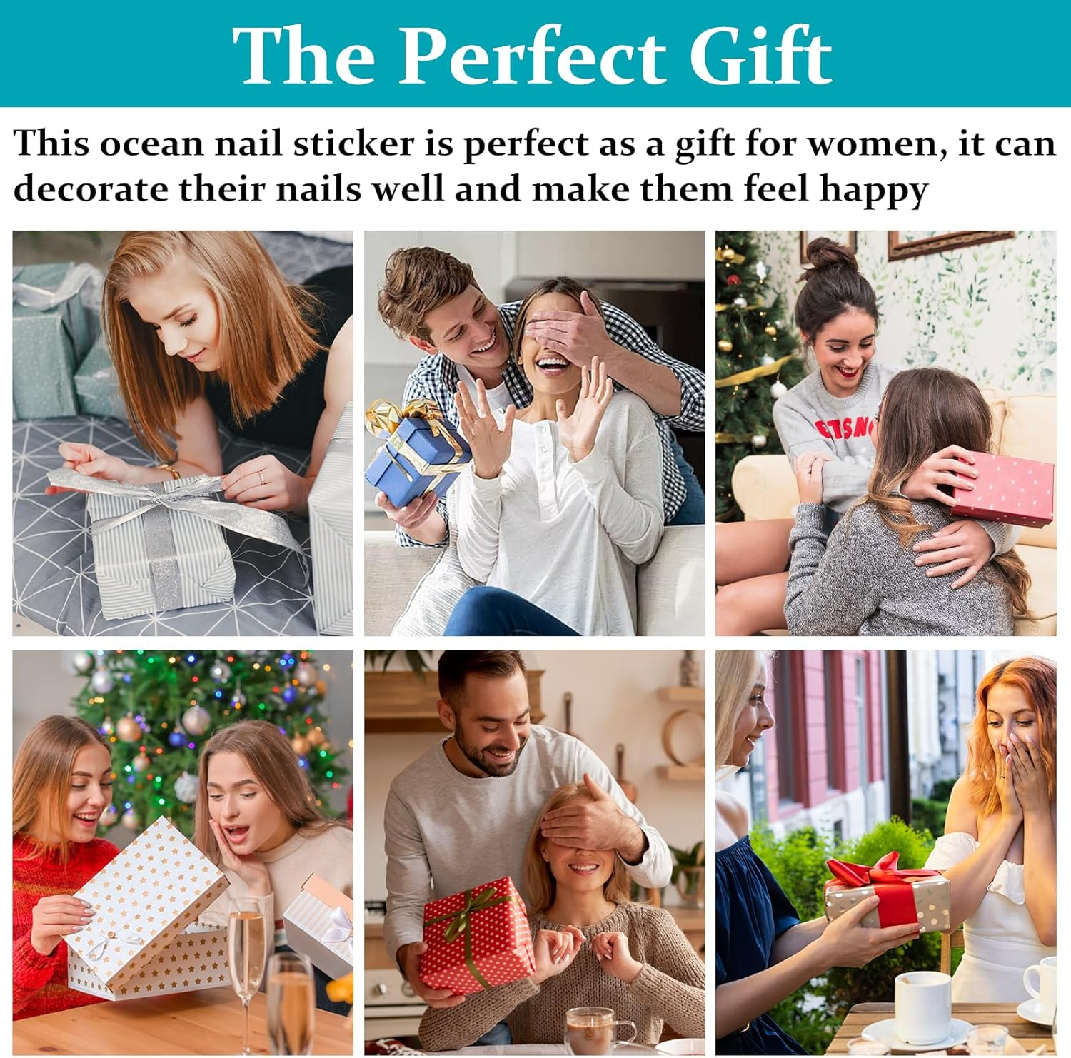 2 Boxes 3D Nail Charms, Ocean Nail Gems for Nail Art with Storage Box, Metal Star Starfish Shell 12 Grid Mixed Sizes Nail Art Decor Summer Beach Fingernail Decorations for Women Girls image number 3