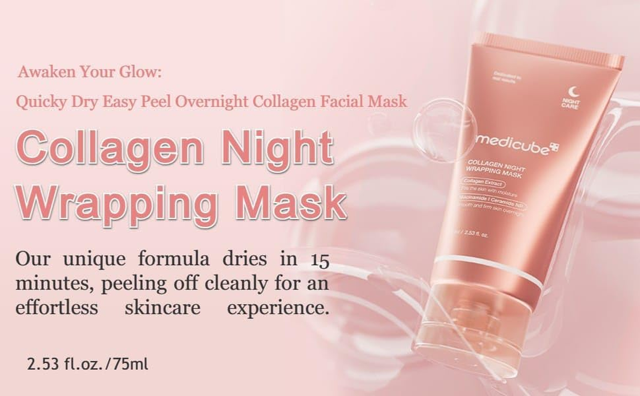 Medicube Collagen Night Wrapping Mask 75 Ml image number 3