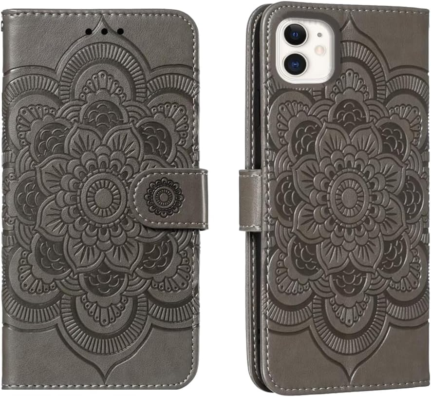 Shingtomua for Iphone 11 Case Wallet with Card Holder Kickstand Magnetic Soft Leather Flip Fold Case for Iphone 11 Cover (Blue, Iphone 11)