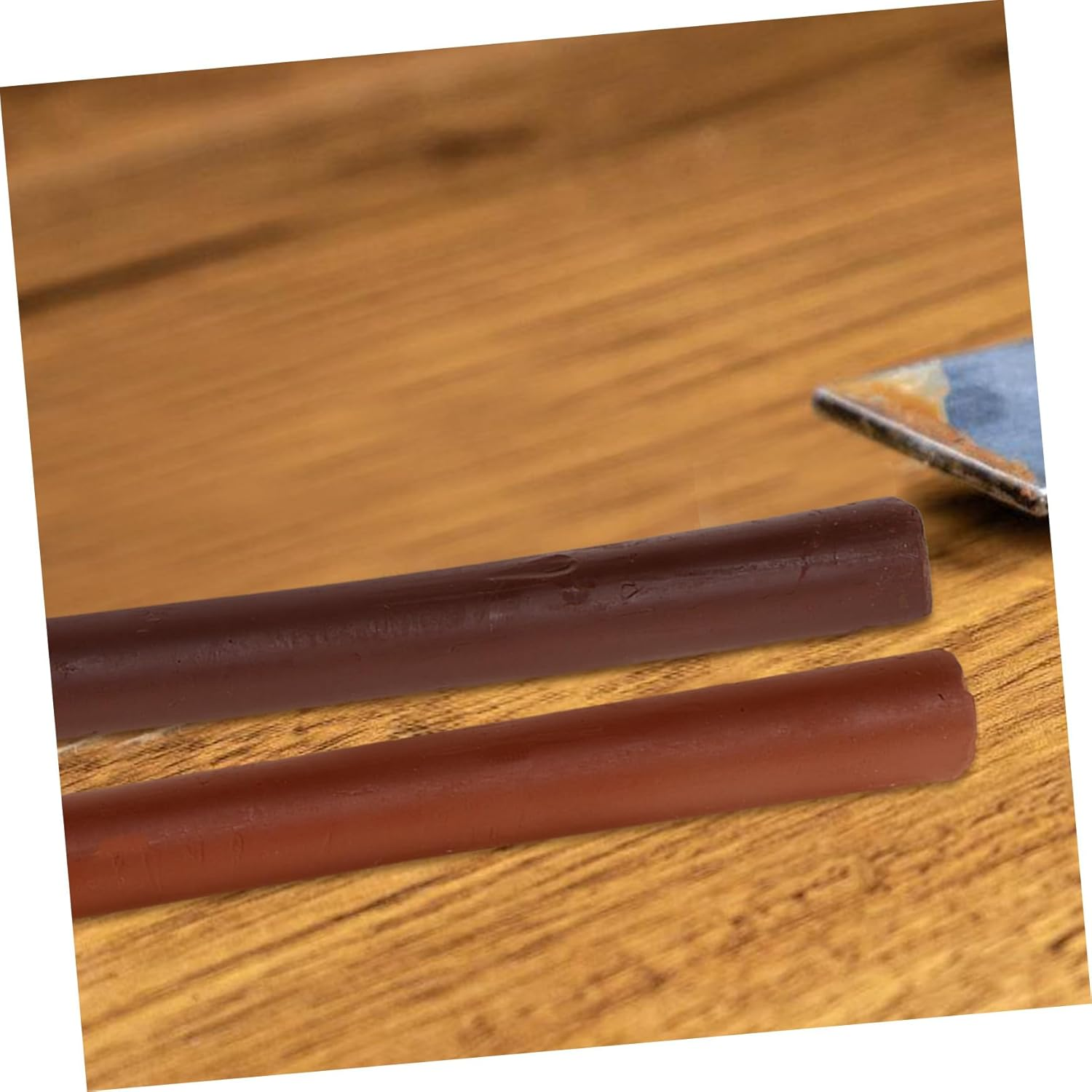 Yardenfun 5Pcs Wood Scratch Repair Pen Furniture Refinishing Crayons Kit White Touch up Paint for Wood