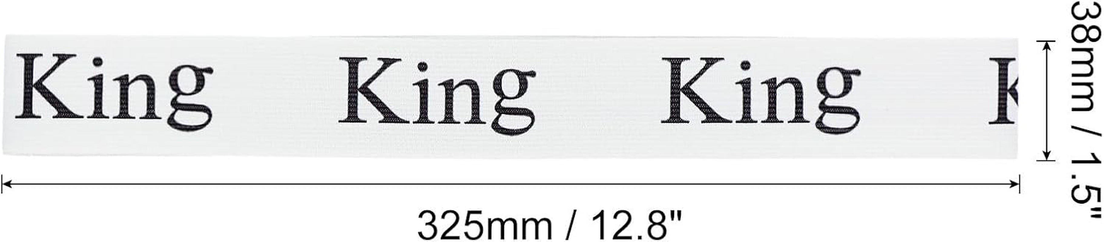 Uxcell 8 Pcs Bed Sheet Organizer Bands,325X38Mm Storage Bands Labels Elastic Bedding Sheet Keeper Straps for Closet Organization, White/Black (King) image number 3