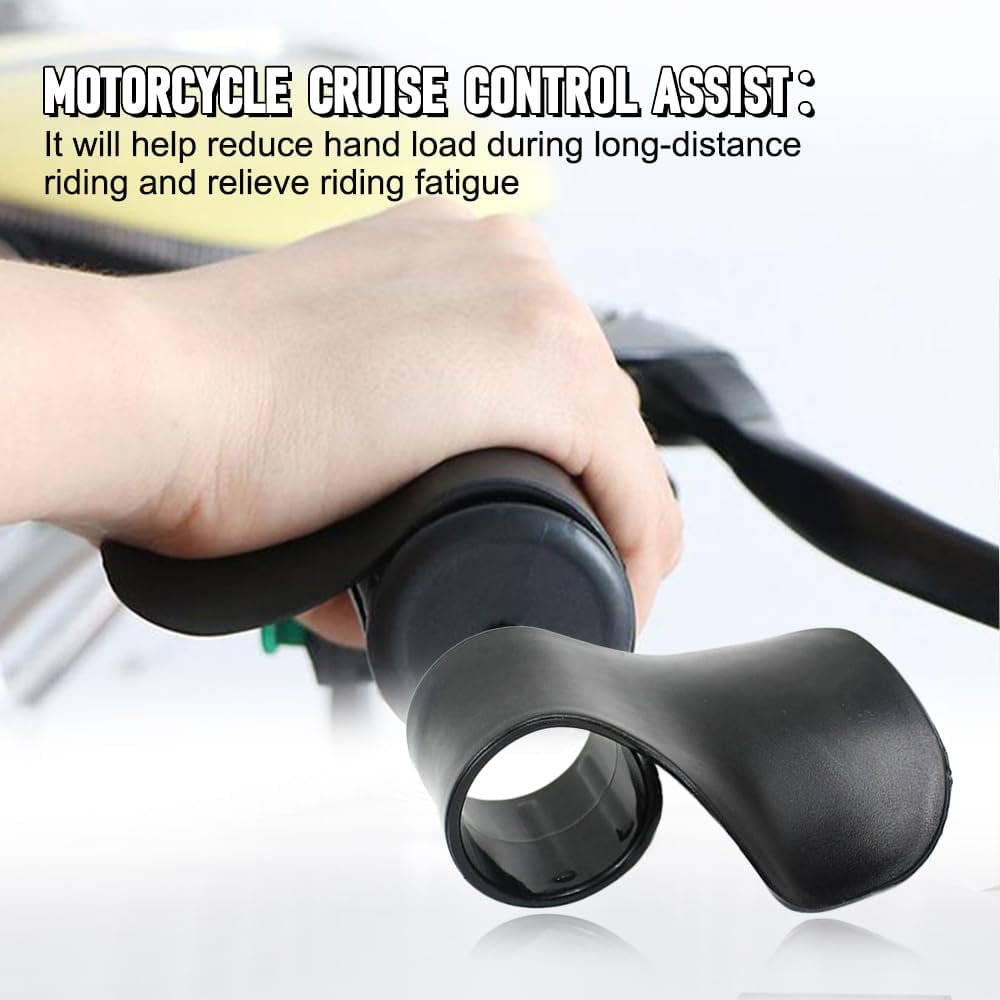 Motorcycle Cruise Control Assist Throttle Assistant Thumb Wrist Support Rest Universal for Motorcorss Motorcycle 1 PCS image number 1