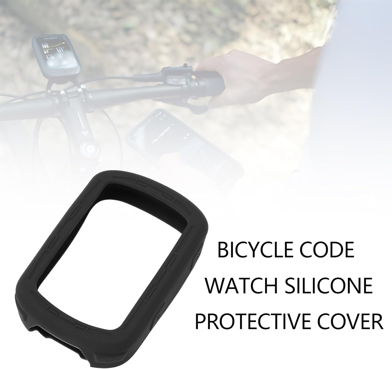 Silicone Protective Case for Bicycle Code Watch Stopwatch Silicone Protective Cover Silicone Case Compatible with Garmin Edge 540 Edge 840 Bike Accessories image number 5