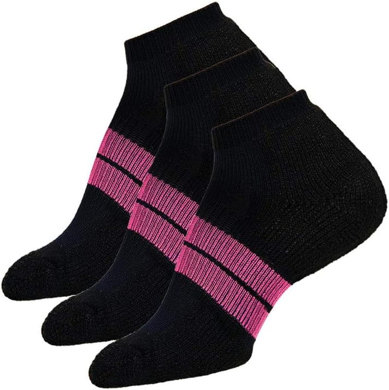 Thorlos Women'S Thick Padded Low Cut Running Socks (3 Pack)