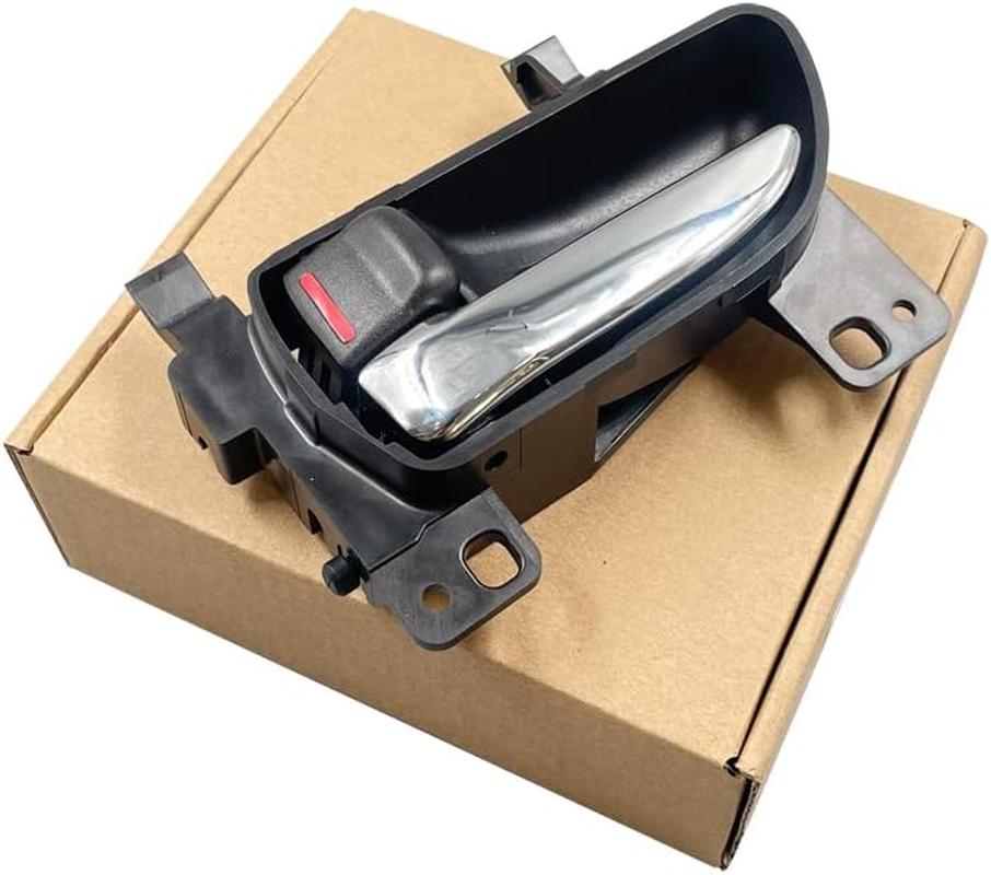 HUYILUN0104 Front or Rear Left Driver Side Door Interior Handle Chrome Compatible with Subaru Forester Impreza Legacy & Outback 2009-2019 image number 2