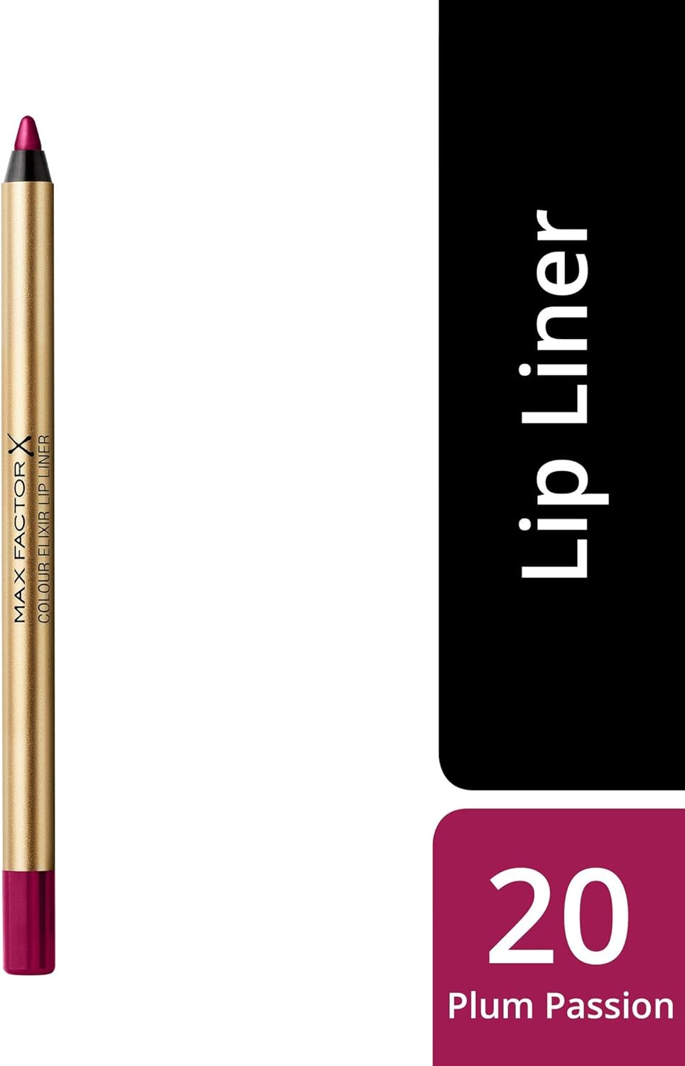 Max Factor Colour Elixir Lip Liner - 20 Plum Passion image number 1