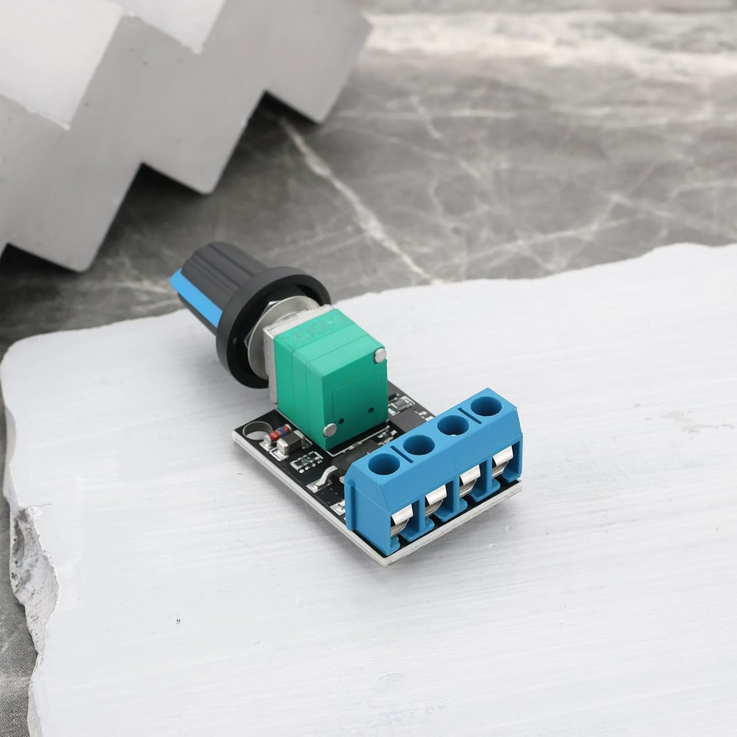 4Pcs PWM DC5V-16V 10A Motor Speed Controller Voltage Regulator Stepless Speed Regulator Suitable for Dc Motor Fan Fish Tank Oxygen Pump image number 3