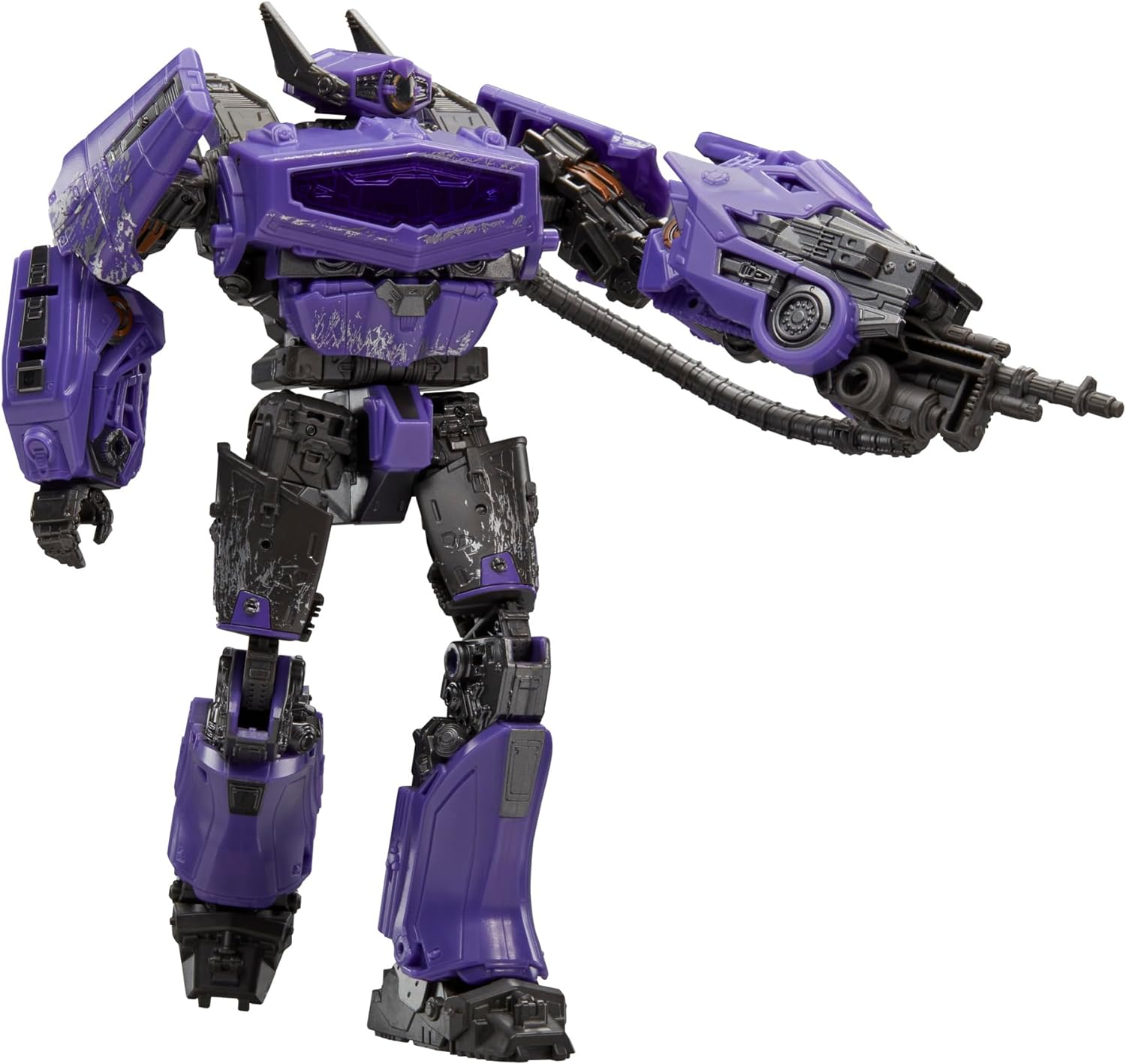 Transformers Toys Studio Series Voyager Transformers: Bumblebee 110 Shockwave, 6.5-Inch Converting Action Figure, 8+ image number 6