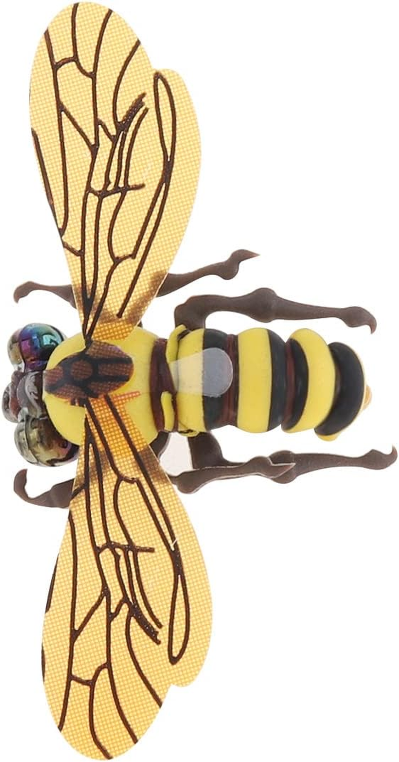 Origlam 2 X Bee Fly Fishing Lures Bumble Bee Trout Fishing Fly Fishing Topwater image number 5