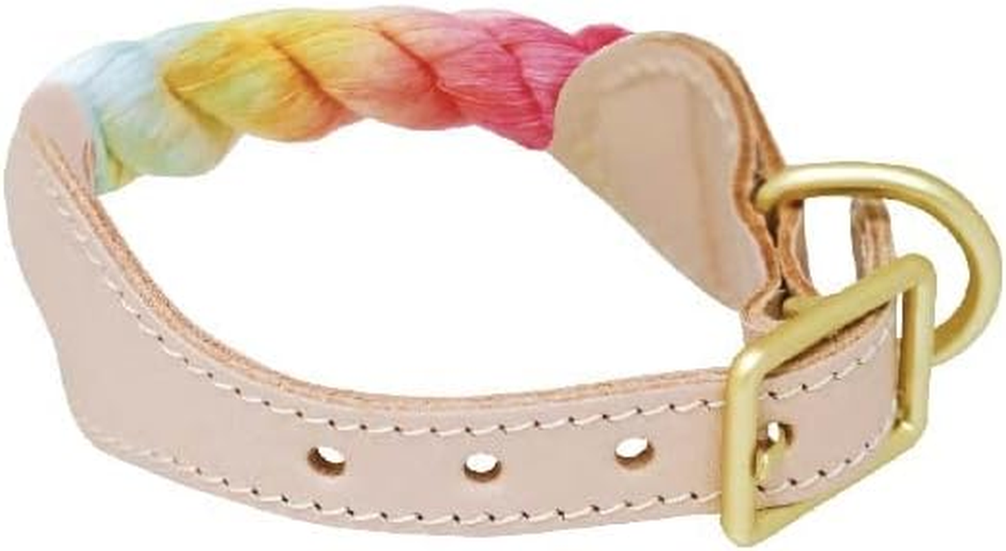 Croci Sorbet Colorful Rope Dog Collar, Small, Medium, Large, Adjustable, Durable, Size L / 38-47 Cm image number 1
