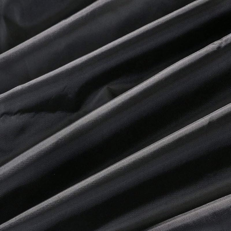 THJOPOKEEL Hay Bale Storage Bag, Extra Large Tote Hay Bale Carry Bag, Foldable Portable Horse and Livestock Hay Bags with Zipper Waterproof, Black image number 1