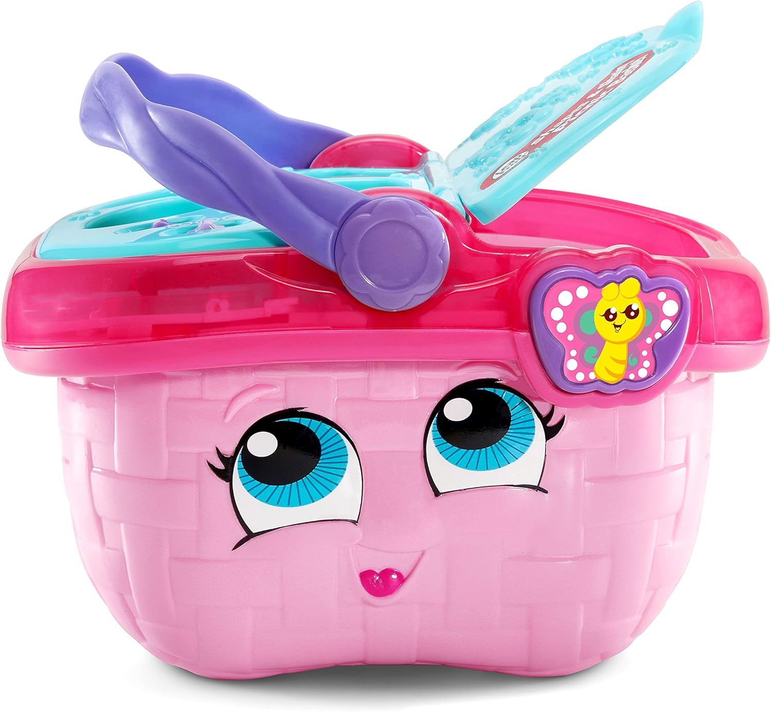 Leapfrog Shapes & Sharing Picnic Basket Refresh - Electronic Toys Role Play Picnic - 603603 - Pink image number 6