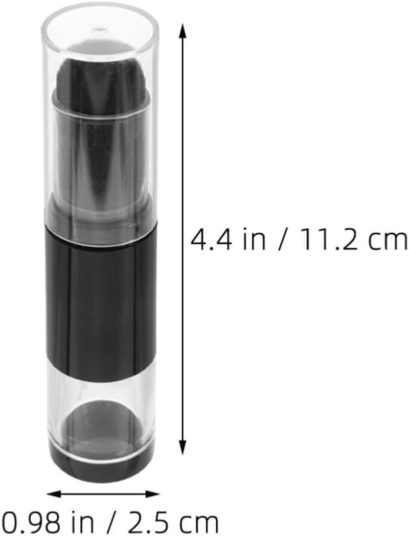 Beavorty Retractable Makeup Brush 2Pcs Brush Blush Brush Portable Powder Brushes Foundation Blending Brush with Refillable Bottle Jar for Powder Cosmetics A image number 4