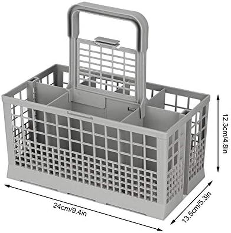 Drainer Basket Flatware Storage Drainer Universal Cutlery Basket Replacement Box for Multipurpose Dishwashers