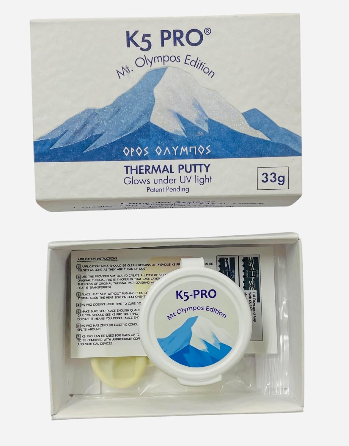 K5 PRO Mt. Olympos Edition Thermal Putty, 33G image number 1